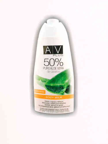 Body Milk AV PLUS  50% Aloe Vera 400ml